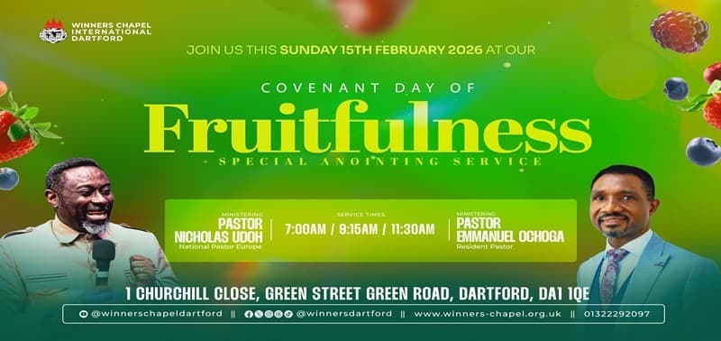 Covenant Day of Fruitfulness + Special Anointing Service service image