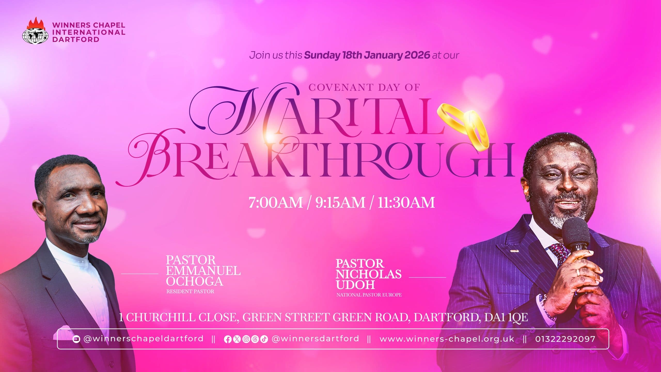 Covenant Day of Marital Breakthrough Service service image